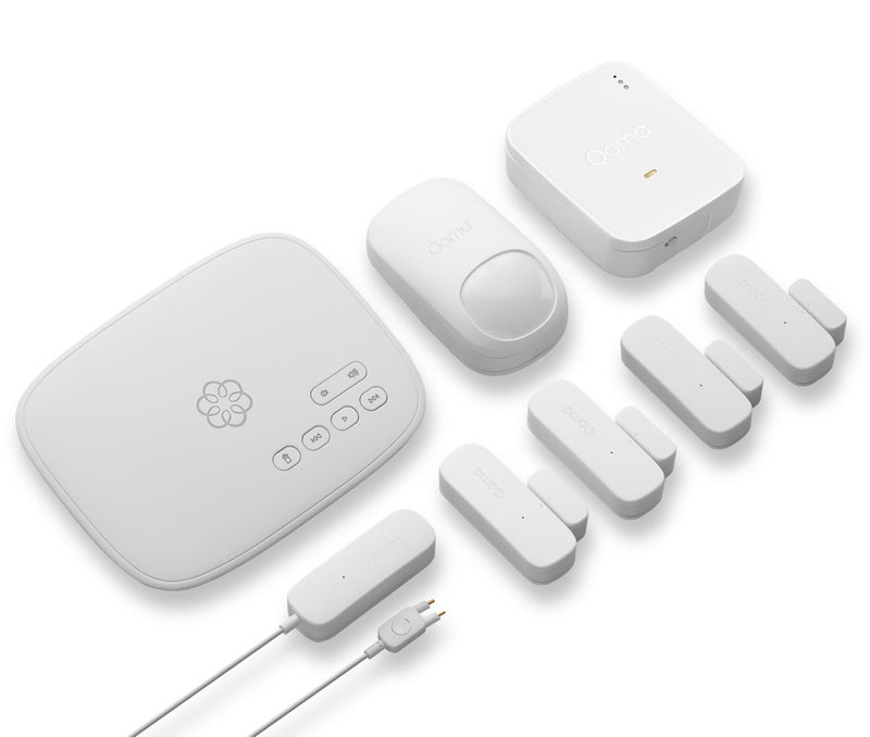 ooma Siren, Works with Smart Home Security. No Contracts and Free self-Monitor Plan. Optional Professional Monitoring, Motion, keypad, Door/Window, Water Sensor, and Garage Door Sensor.,White - Image 2